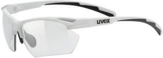 Cycling Glasses UVEX Sportstyle 802 V Small White/Smoke Cycling Glasses