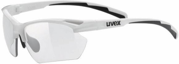 Cycling Glasses UVEX Sportstyle 802 V Small White/Smoke Cycling Glasses - 1