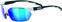 Kerékpáros szemüveg UVEX Sportstyle 114 White Black Mat/Litemirror Orange/Litemirror Blue/Clear Kerékpáros szemüveg