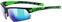 Fietsbril UVEX Sportstyle 224 Black Mat/Green/Mirror Green Fietsbril