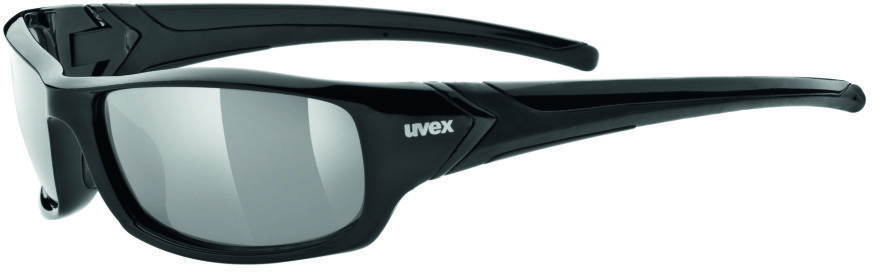 Cycling Glasses UVEX Sportstyle 211 Polarized Black -Polavision Smoke S3