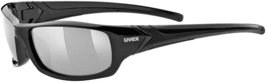 Sportglasögon UVEX Sportstyle 211 Black/Litemirror Silver