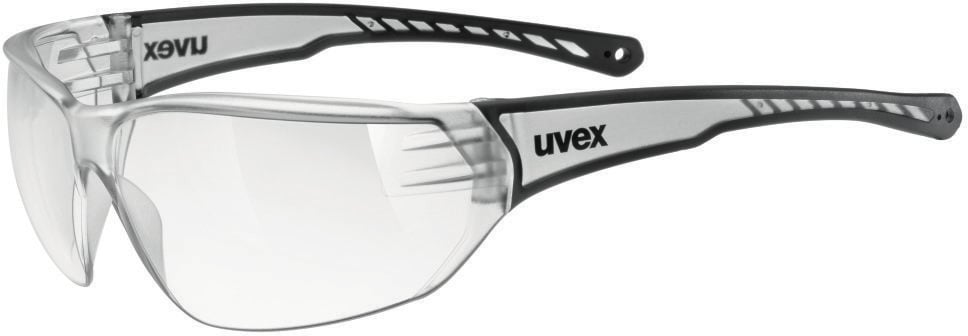 Kerékpáros szemüveg UVEX Sportstyle 204 Grey/Black/Clear (S0) Kerékpáros szemüveg