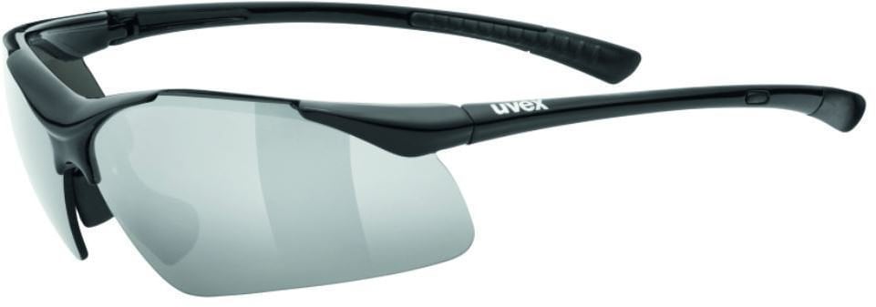 Fietsbril UVEX Sportstyle 223 Black/Litemirror Silver Fietsbril