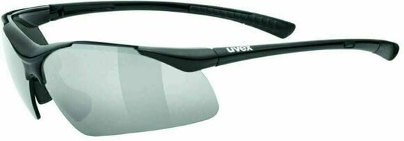 Cycling Glasses UVEX Sportstyle 223 Black/Litemirror Silver Cycling Glasses - 1