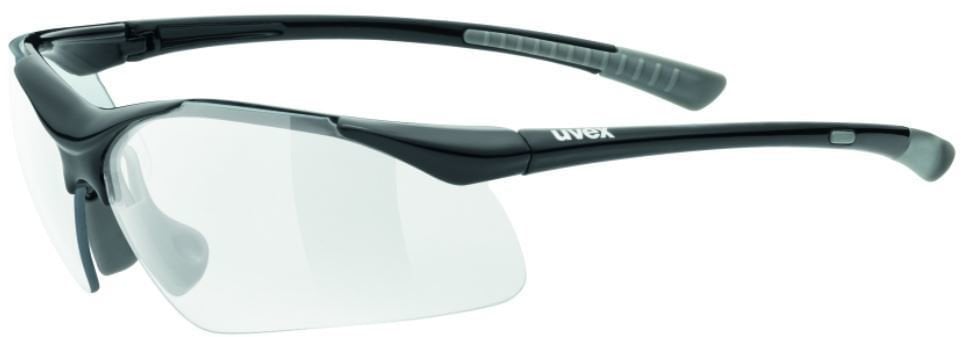 Cykelbriller UVEX Sportstyle 223 Black/Grey/Clear Cykelbriller