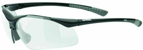 Cycling Glasses UVEX Sportstyle 223 Black/Grey/Clear Cycling Glasses - 1