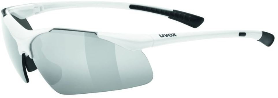 Cycling Glasses UVEX Sportstyle 223 White/Litemirror Silver Cycling Glasses