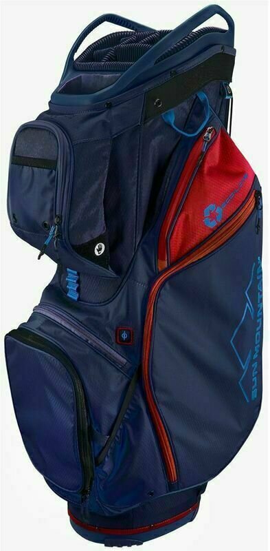 Golf Bag Sun Mountain Ecolite Navy/Red/Cobalt Golf Bag