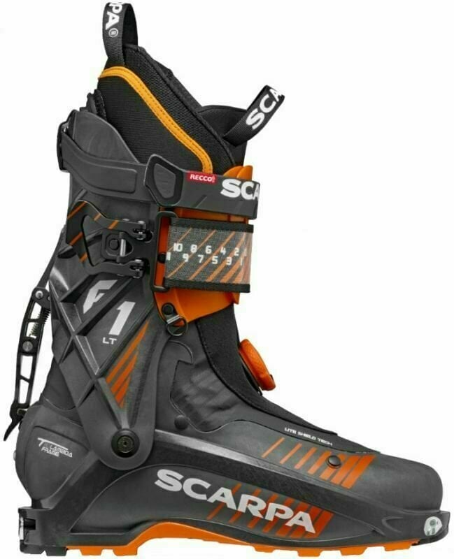 Chaussures de ski de randonnée Scarpa F1 LT 100 Carbon/Orange 29,0
