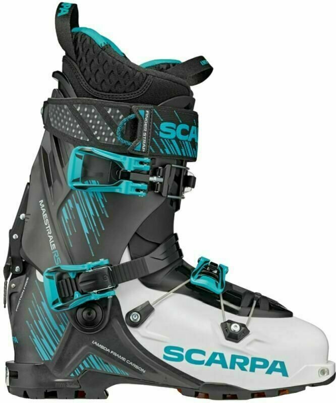 Botas de esqui de montanha Scarpa RS 125 White/Black/Azure 26,5