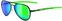 Gafas Lifestyle UVEX LGL 30 Polarized Black Green-Polavison Mirror Green S3