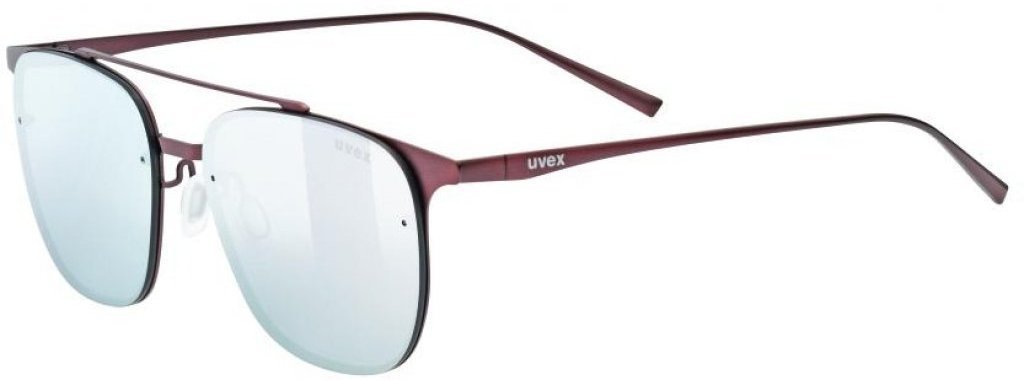 Cyklistické brýle UVEX LGL 38 Purple-Mirror Pink S3