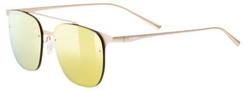Óculos de ciclismo UVEX LGL 38 Gold-Mirror Gold S3