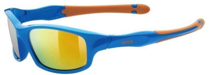 Okulary sportowe UVEX Sportstyle 507 Blue Orange/Mirror Orange
