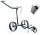 Manuální golfové vozíky Jucad Carbon 3-Wheel SET Black Manuální golfové vozíky