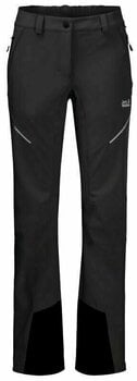 Calças de exterior Jack Wolfskin Gravity Slope Pants W Black One Size Calças de exterior - 1