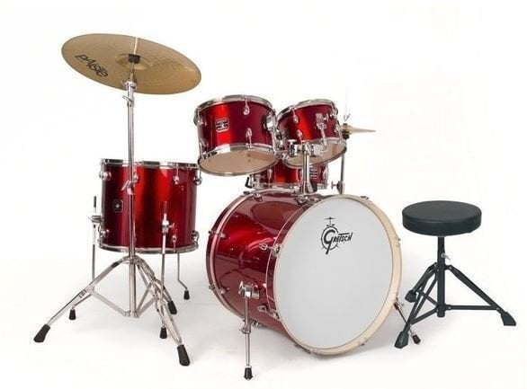 Kit de batería Gretsch Drums Energy Studio Rojo