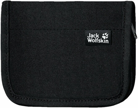 Carteira, Bolsa de tiracolo Jack Wolfskin First Class Black Wallet - 1