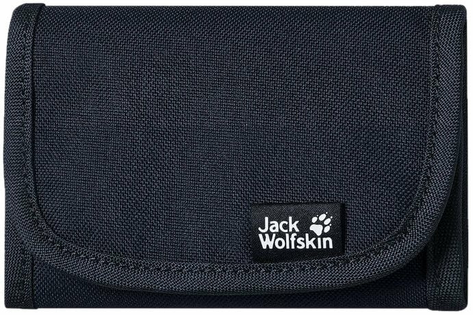 Carteira, Bolsa de tiracolo Jack Wolfskin Mobile Bank Black Wallet