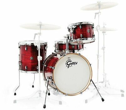 Zestaw perkusji akustycznej Gretsch Drums CT1-J484 Catalina Club Gloss-Crimson Burst - 1