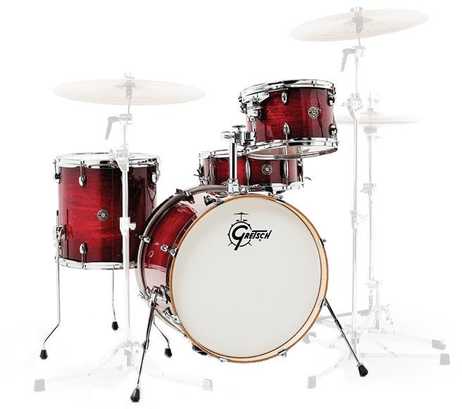 Dobszett Gretsch Drums CT1-J404 Catalina Club Gloss-Crimson Burst