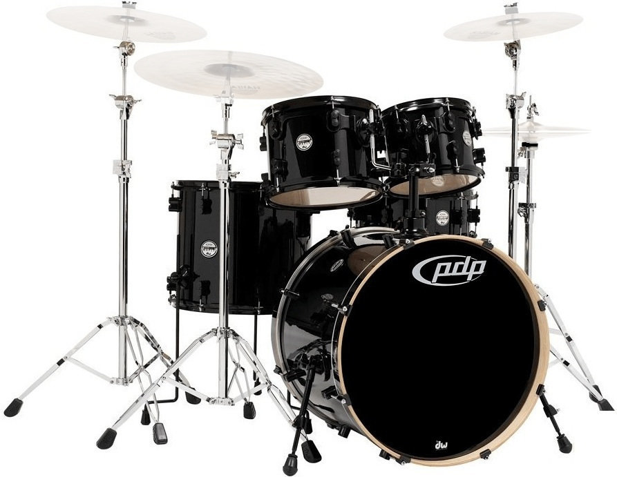 Akustik-Drumset PDP by DW Concept Set 5 pcs 20" Pearlescent Black