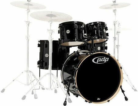 Akustik-Drumset PDP by DW Concept Shell Pack 5 pcs 20" Pearlescent Black - 1