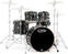 Set de tobe acustice PDP by DW Concept Shell Pack 5 pcs 22" Black Sparkle