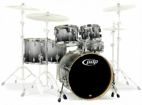 Set akustičnih bubnjeva PDP by DW Concept Shell Pack 6 pcs 22" Silver to Black Sparkle Set akustičnih bubnjeva - 1