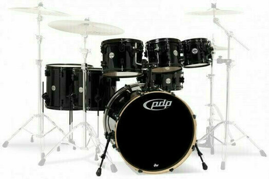 Set Batteria Acustica PDP by DW Concept Shell Pack 7 pcs 22" Pearlescent Black - 1