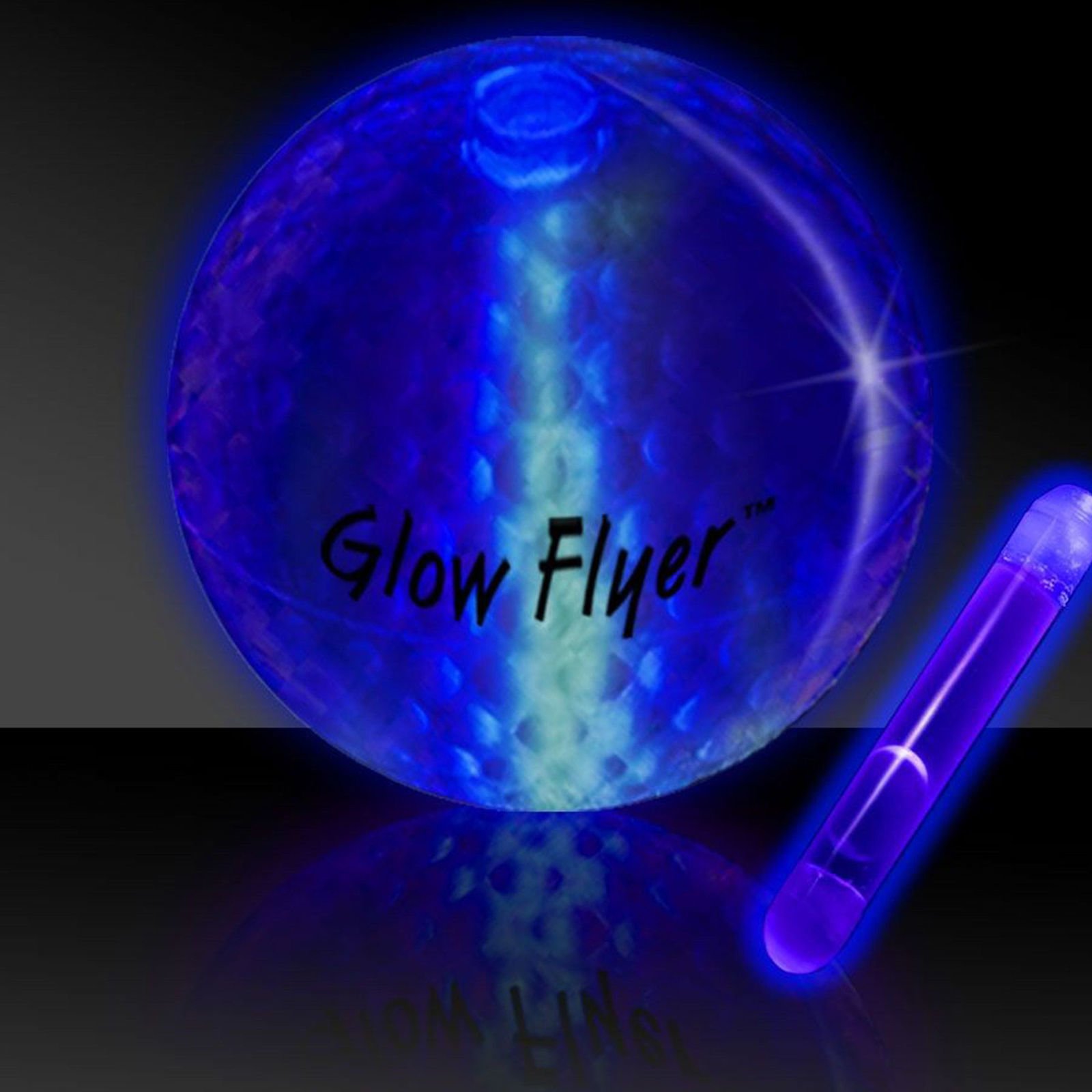 Golfový míček Masters Golf Glow Flyer - Golf Ball Blue