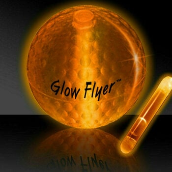 Golfový míček Masters Golf Glow Flyer - Golf Ball Orange - 1