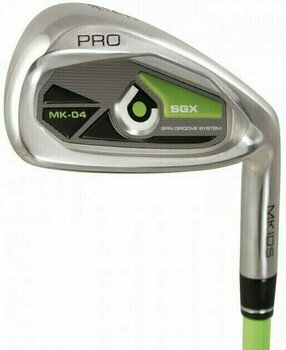 Palica za golf - željezan Masters Golf 6 Iron Right Hand Green 57in - 145cm - 1