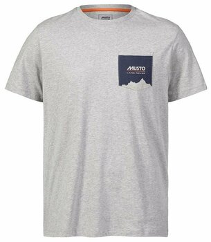 Tricou Musto Land Rover Pocket Tee Grey Melange L Tricou - 1