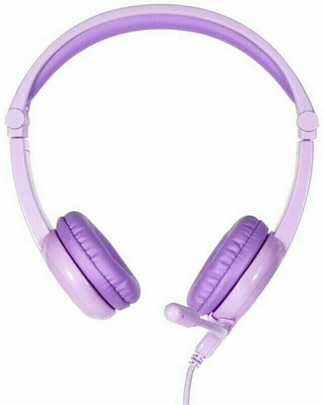 Headphones for children BuddyPhones Galaxy Purple