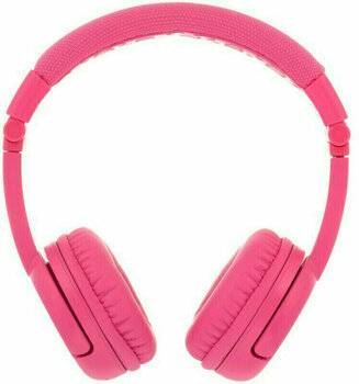Headphones for children BuddyPhones Play+ Pink - 1