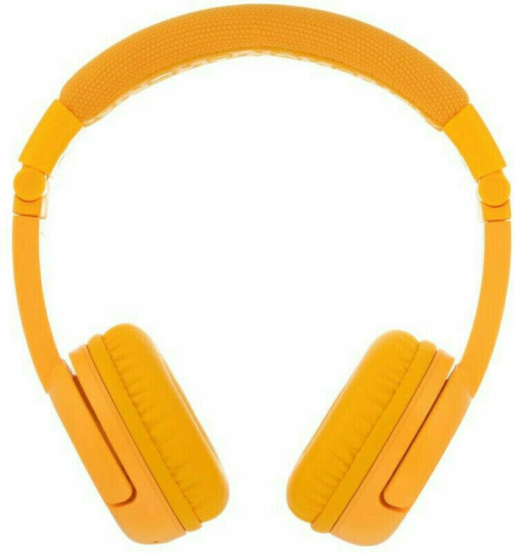 Fejhallgató gyerekeknek BuddyPhones Play+ Sárga