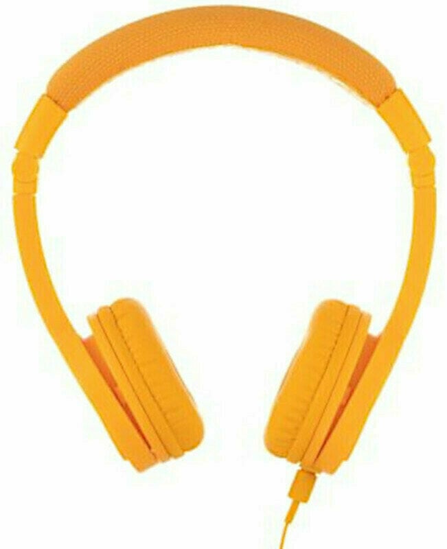 Headphones for children BuddyPhones Explore+ Yellow