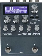 Esivahvistin/räkki-vahvistin Boss IR-200 Esivahvistin/räkki-vahvistin