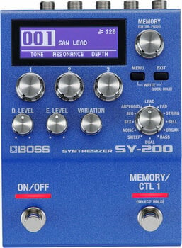 Multi-efeitos para guitarra Boss SY-200 - 1
