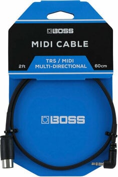 Cabo MIDI Boss BMIDI-2-35 Preto 60 cm - 1