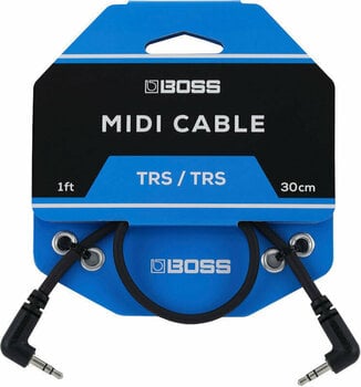 Cablu MIDI Boss BCC-1-3535 Negru 30 cm - 1