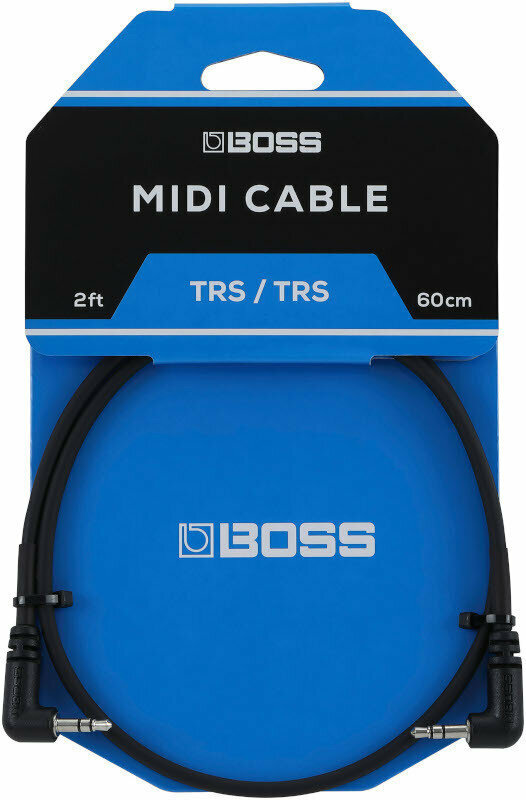 Cabo MIDI Boss BCC-2-3535 Preto 60 cm
