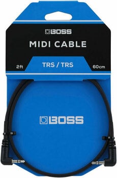 Cabo MIDI Boss BCC-2-3535 Preto 60 cm - 1