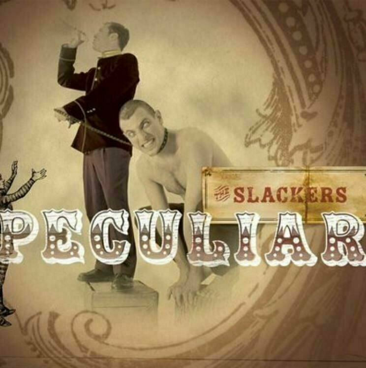 Disco de vinil The Slackers - Peculiar (Electric Blue Coloured) (LP + 7" Vinyl)
