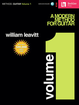 Noty pre gitary a basgitary Hal Leonard A Modern Method for Guitar - Vol. 1 Noty - 1