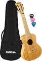 Cascha HH 2313E Bamboo Natural Concert Ukulele (Like new)