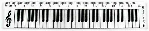 Viivoitin Music Sales Viivoitin Keyboard Design 15 cm - 1