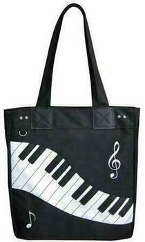 Einkaufstasche Music Sales Piano/Keyboard Black/White - 1